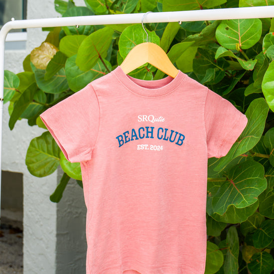 The Youth SRQutie Beach Club Tee in Mauve