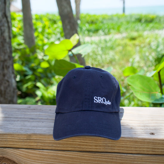 The SRQutie Signature Ballcap in Navy