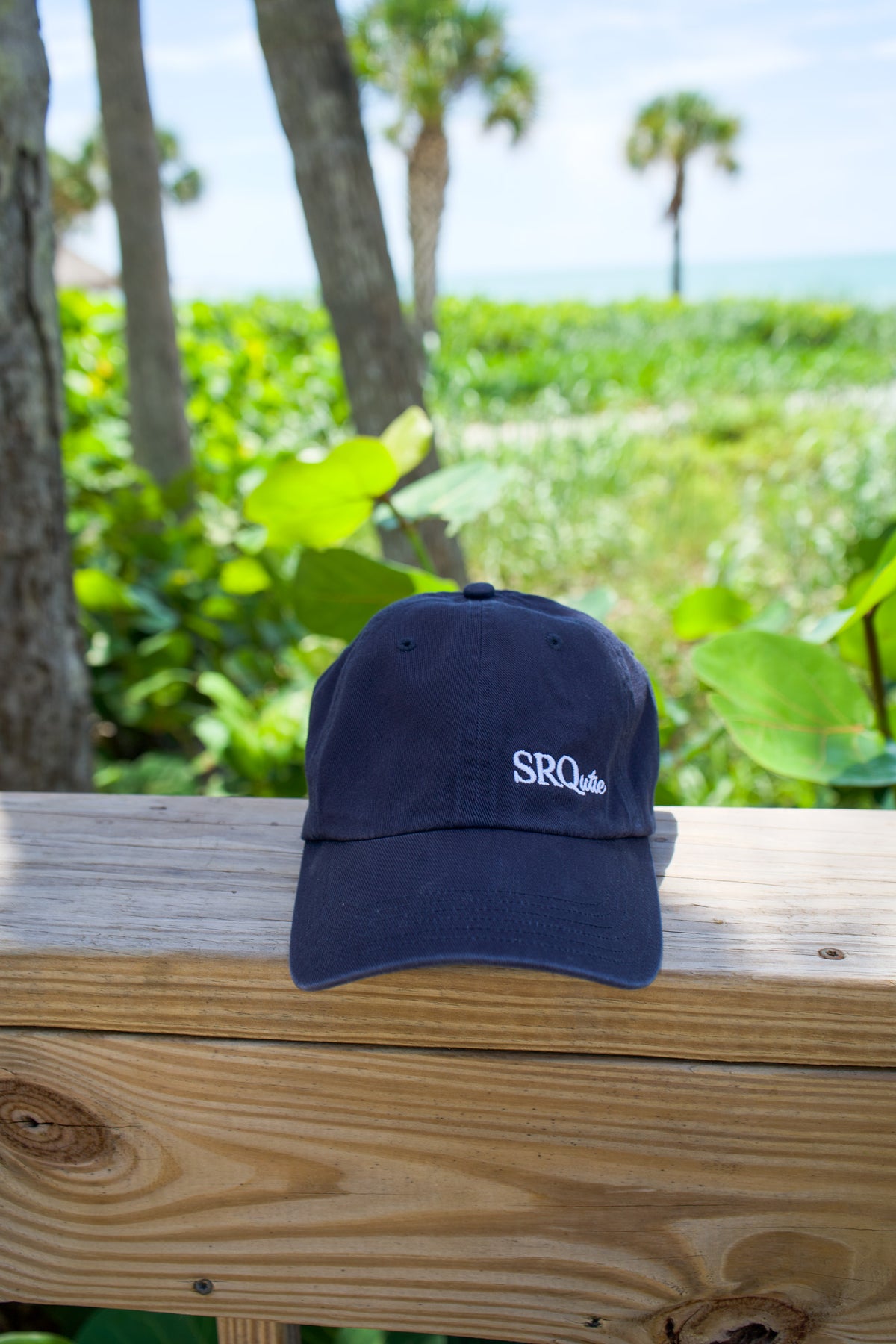 The SRQutie Signature Ballcap in Navy