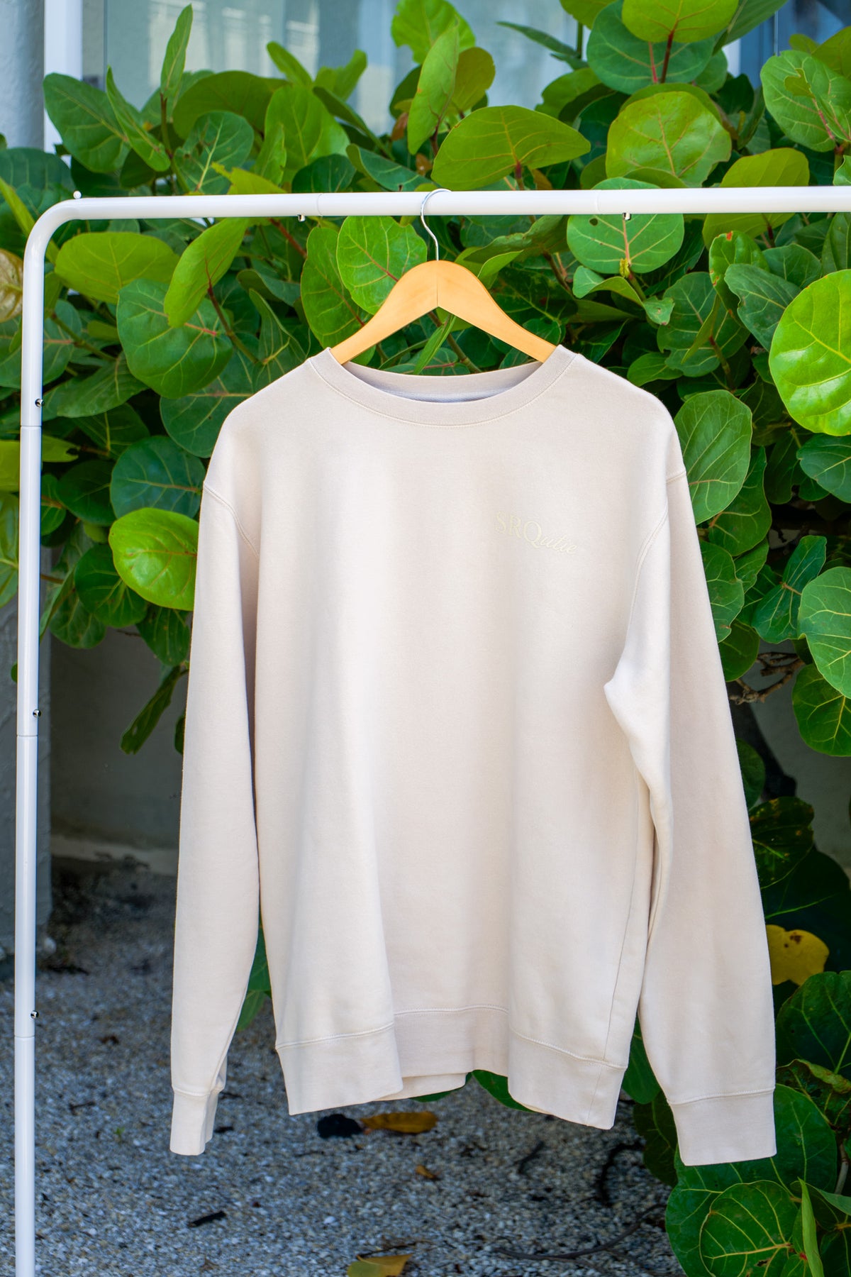 Front view of the Members Only SRQutie Sweatshirt
