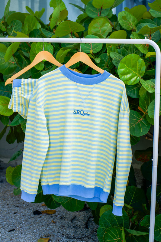 The women's SRQutie Striped Short Set