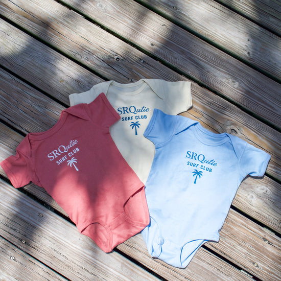 The Baby Surf Club SRQutie Onesie