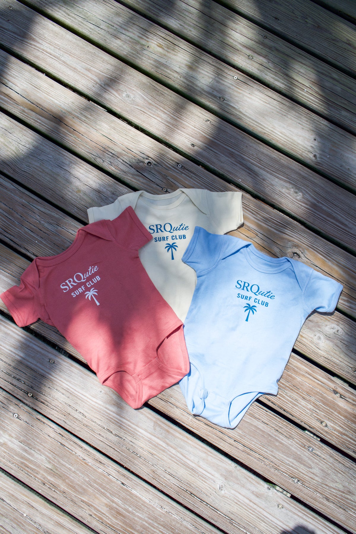 The Baby Surf Club SRQutie Onesie