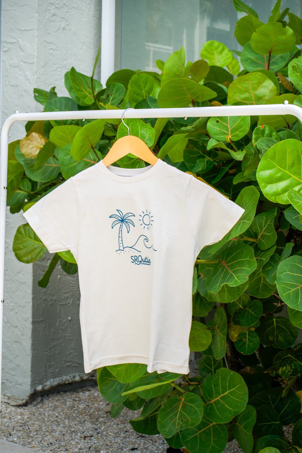 The Youth Wave SRQutie Tee in Natural