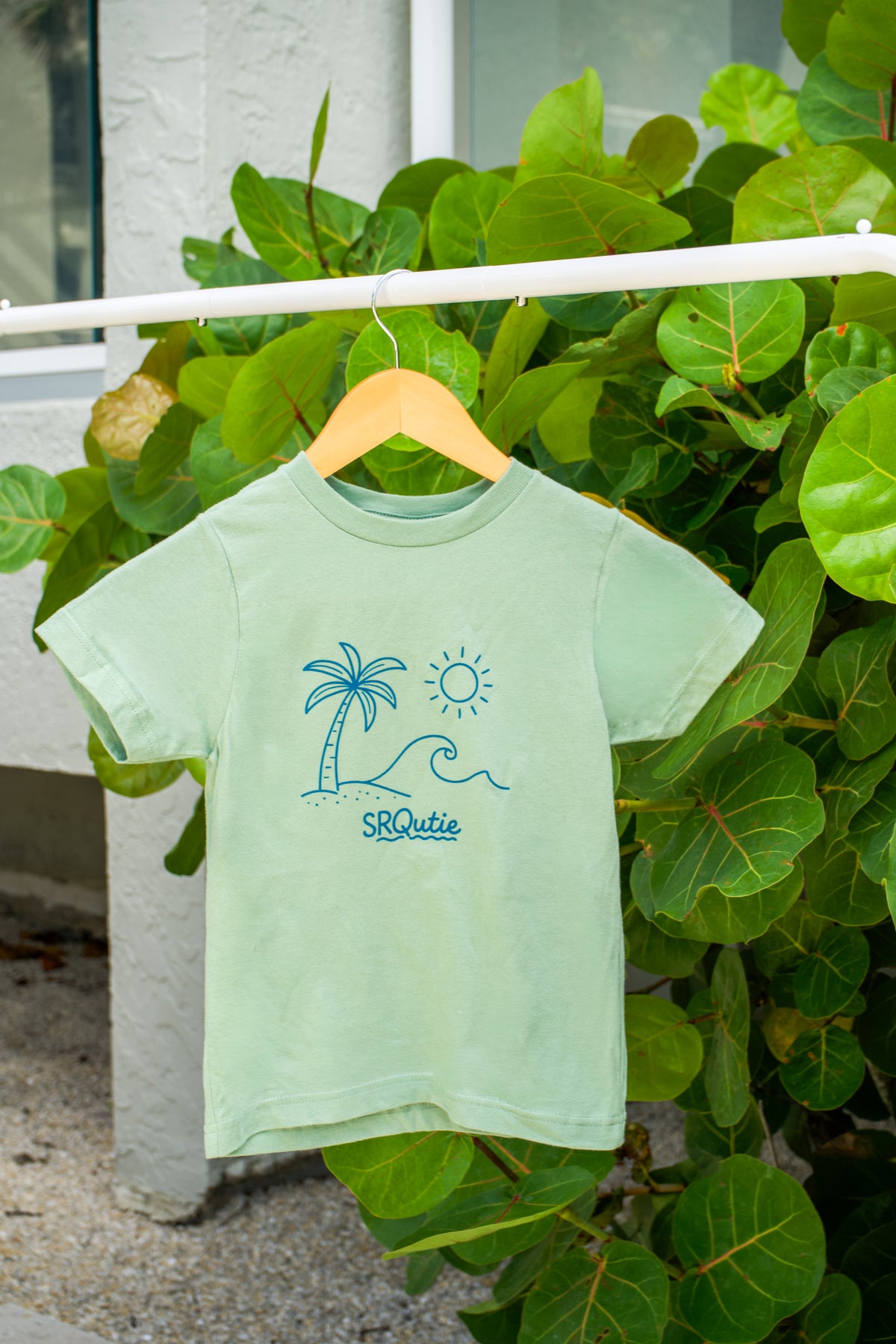 The Youth Wave SRQutie Tee in Sage
