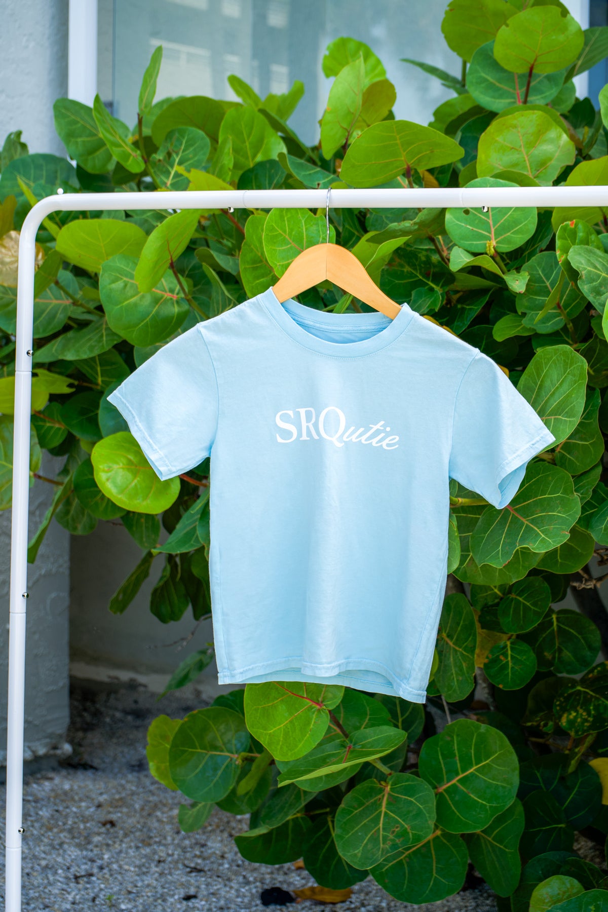 The Signature SRQutie Youth Tee in Mist