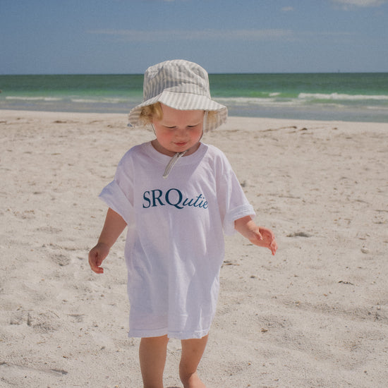 The Signature SRQutie Youth Tee in White