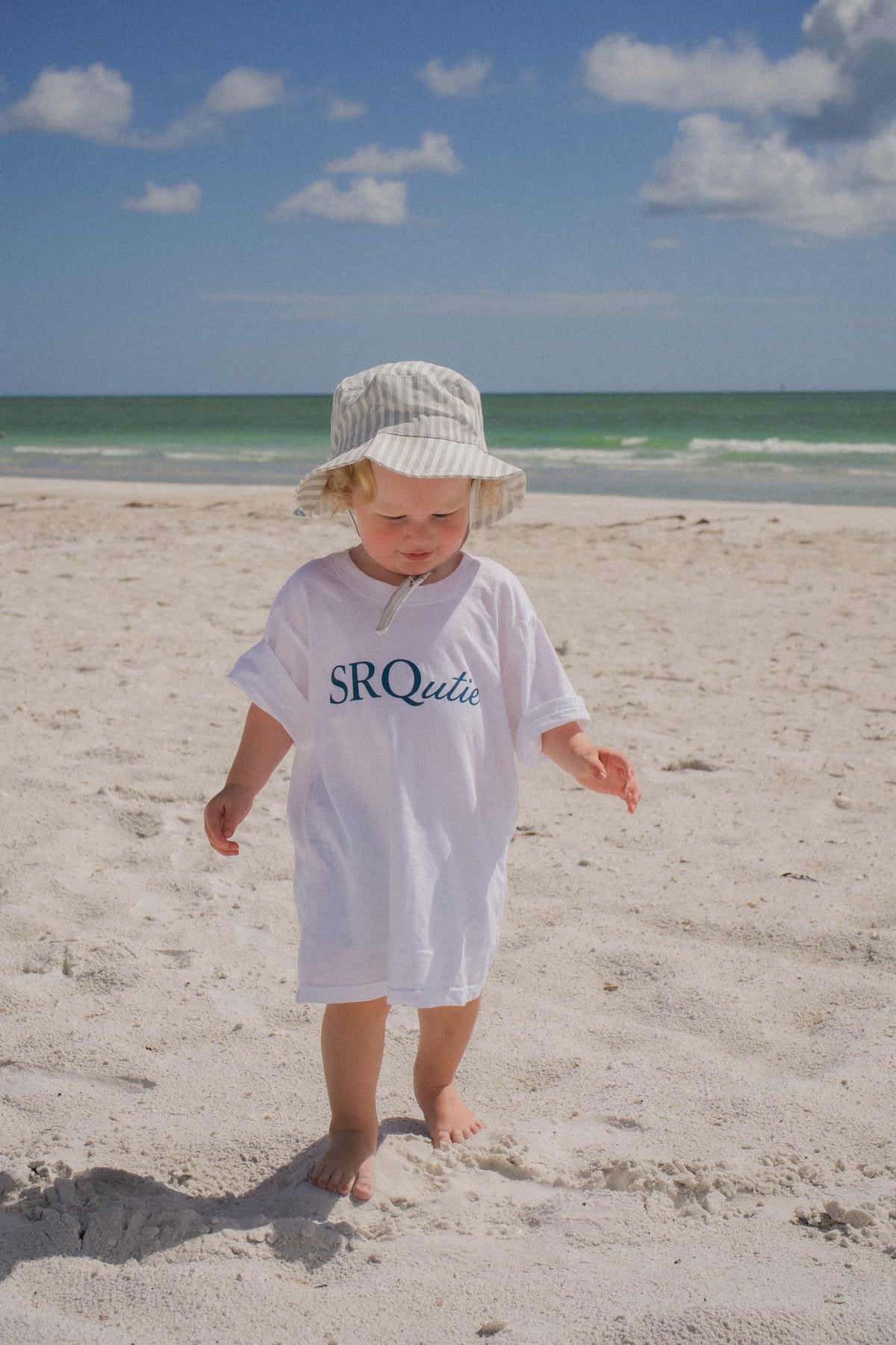 The Signature SRQutie Youth Tee in White