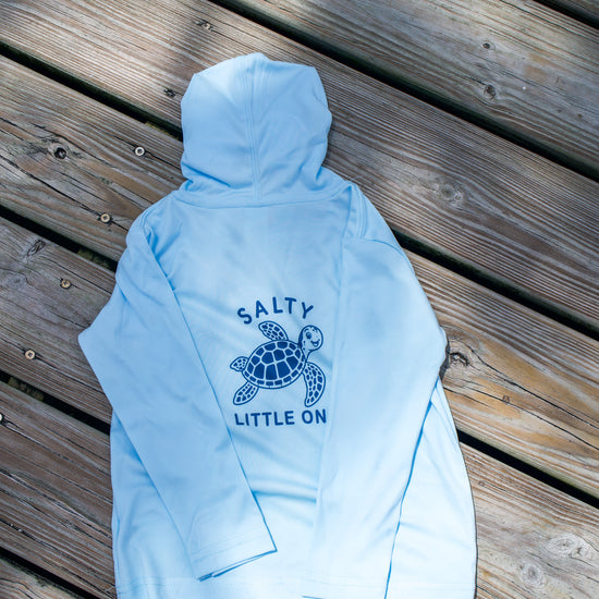 The Toddler Salty SRQutie SPF Hooded Tee