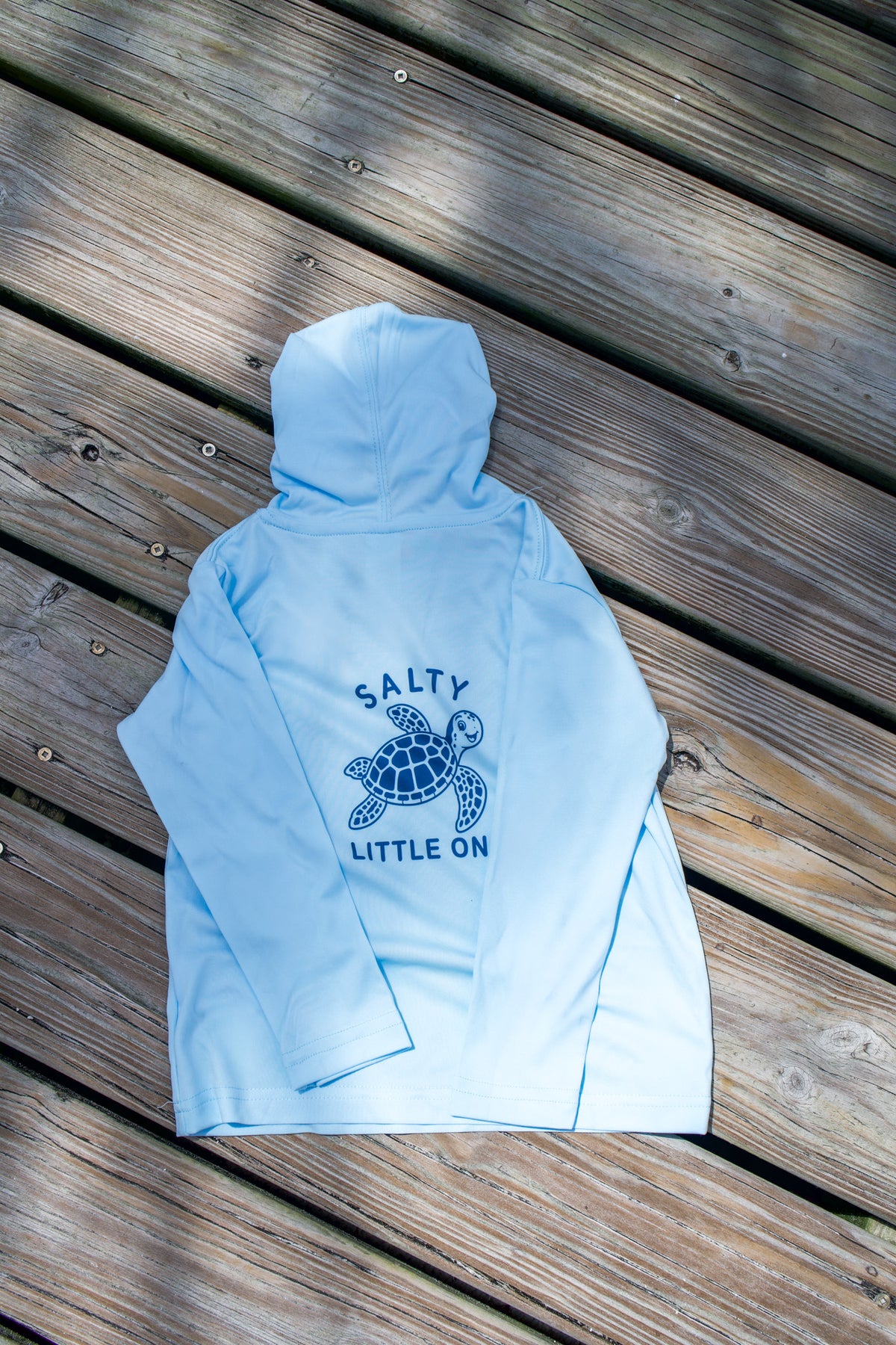 The Toddler Salty SRQutie SPF Hooded Tee